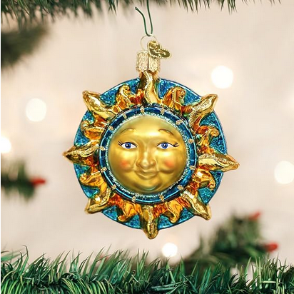 Old World Christmas Fanciful Sun Ornament