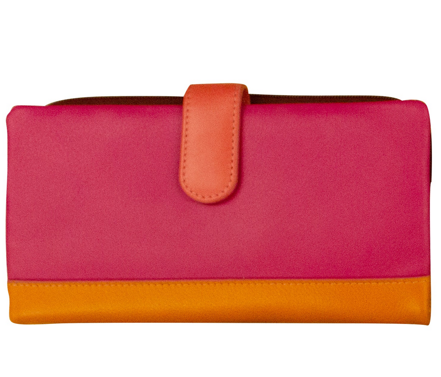 Intercontinental Leather Smartphone Wallet RFID