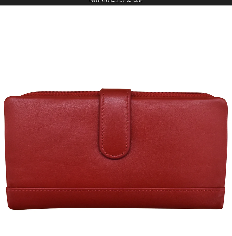 Intercontinental Leather Smartphone Wallet RFID