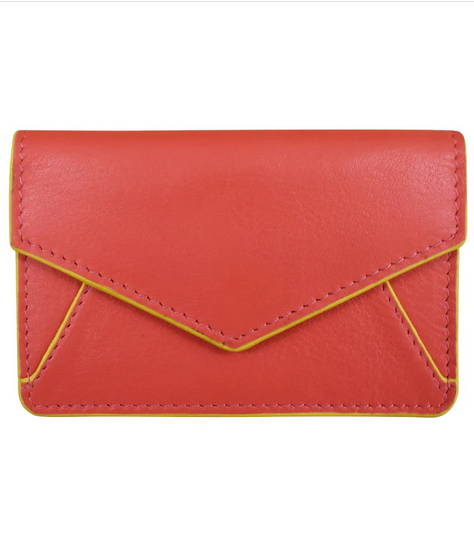 Intercontinental Leather Envelope Card Holder