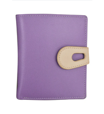 Intercontinental Leather Wallet w/ Cut Out Tab