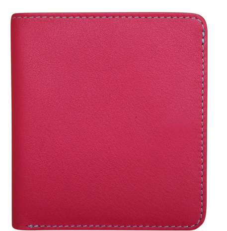 Intercontinental Leather Bi Fold Mini Wallet RFB