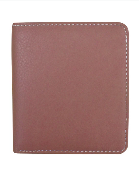 Intercontinental Leather Bi Fold Mini Wallet RFB