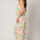 GILLI Tube Top Floral Jumpsuit