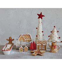 Creative Co-op GingerBread House Salt and Pepper Shaker