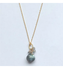 Treisi Labradorite Briolette Necklace