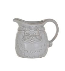 Creative Co-op Santa Shaped Creamer