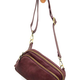 Joy Susan Kylie Double Zip Sling Bag
