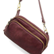 Joy Susan Kylie Double Zip Sling Bag