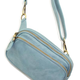 Joy Susan Kylie Double Zip Sling Bag
