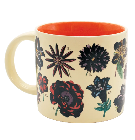 Unemployed Philosophers Guild Flowers Mug