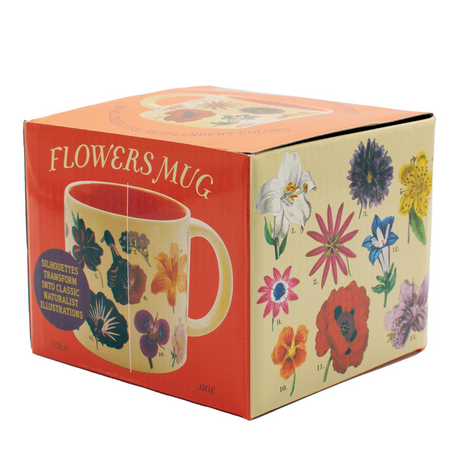 Unemployed Philosophers Guild Flowers Mug