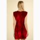 Very J Sleeveless Velvet Fitted Mini Dress