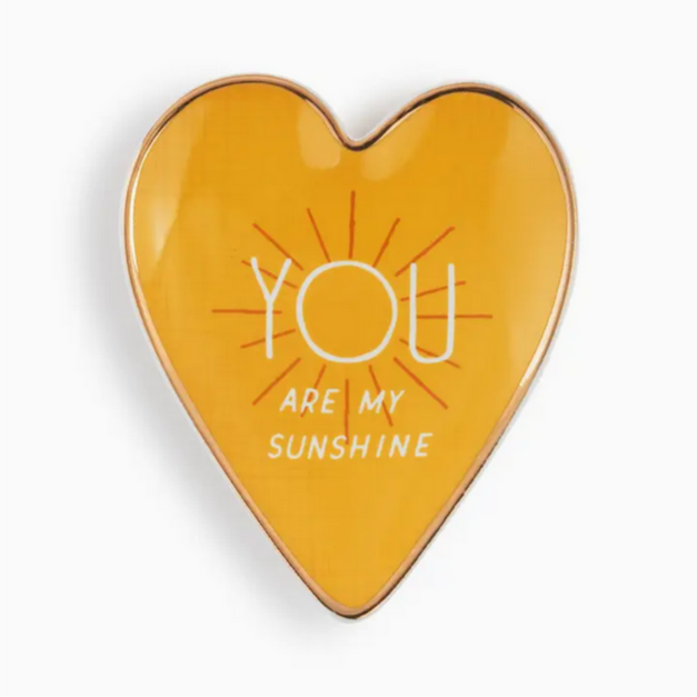 Demdaco Heart Trinket Dish