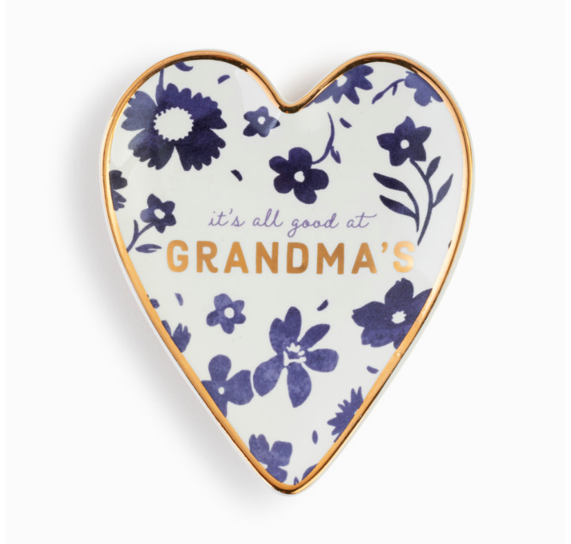Demdaco Heart Trinket Dish