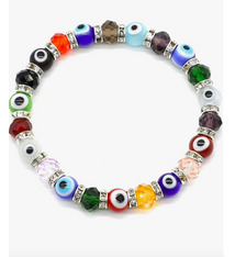 Benjamin International Evil Eye Bracelet Colorful