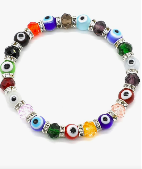Benjamin International Evil Eye Bracelet Colorful
