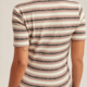 Hem & Thread RIB CONTRAST STRIPE POLO TOP
