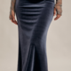 Hem & Thread PULL-ON VELVET MAXI SKIRT