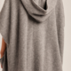Hem & Thread HOODED SWEATER PONCHO