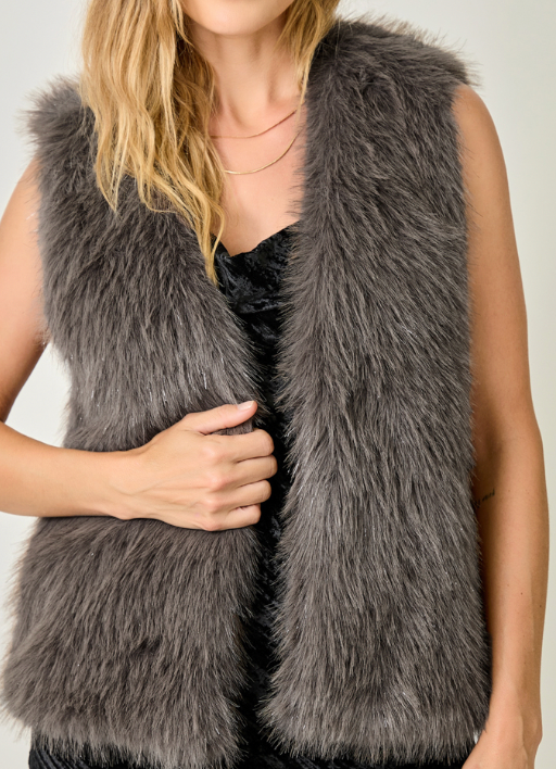 Mystree Fur Vest