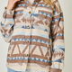 Mystree Aztec Shirt Jacket