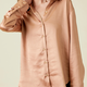 Mystree Button Down Silk Relaxed Shirt