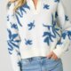 Mystree Floral Pullover Sweater