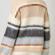 Mystree Color Blocked Sweater Cardigan