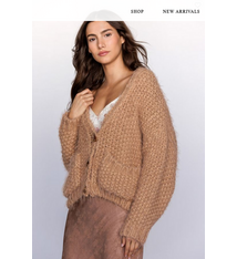 Storia Chunky Knit Sweater Hazelnut