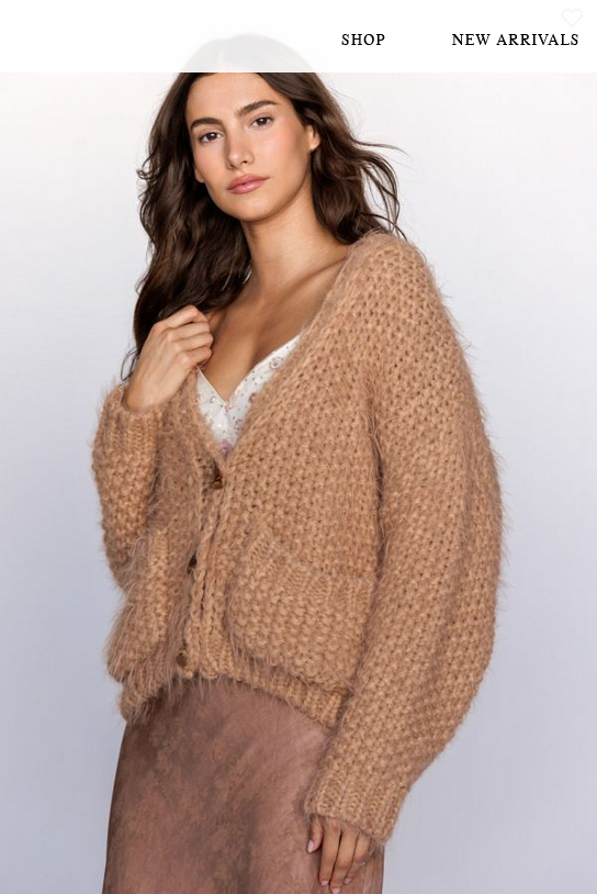 Storia Chunky Knit Sweater Hazelnut