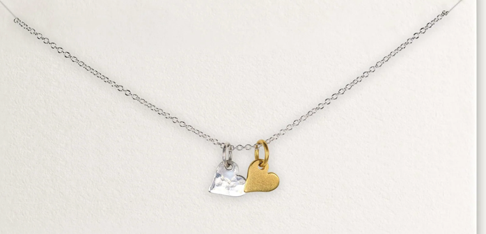 Becoming Jewelry Tiny Hearts Necklace