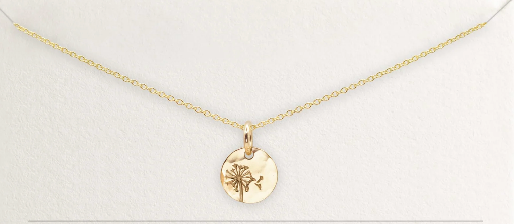 Becoming Jewelry Dandelion Wishes Necklace