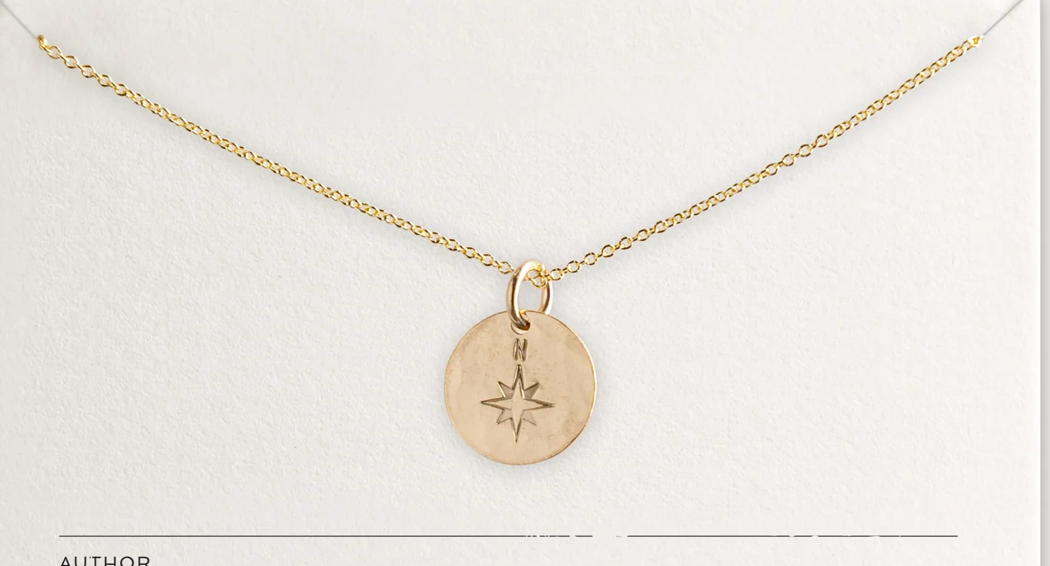 Becoming Jewelry North Star Necklace