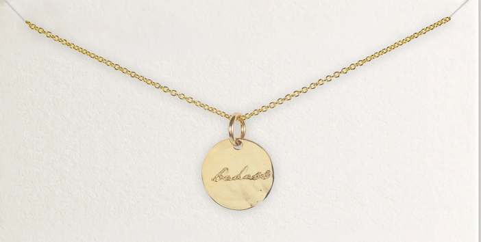 Becoming Jewelry Badass Necklace