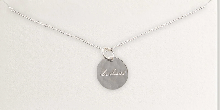 Becoming Jewelry Badass Necklace