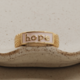 Crowned Free Hope Ring – 18K Gold Plated Adjustable Enamel Ring