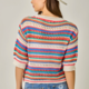 Mystree Multi Stripe Summer Cardigan