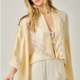 Mystree Floral Satin Kimono