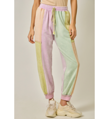 Mystree Color Blocked Track Pants