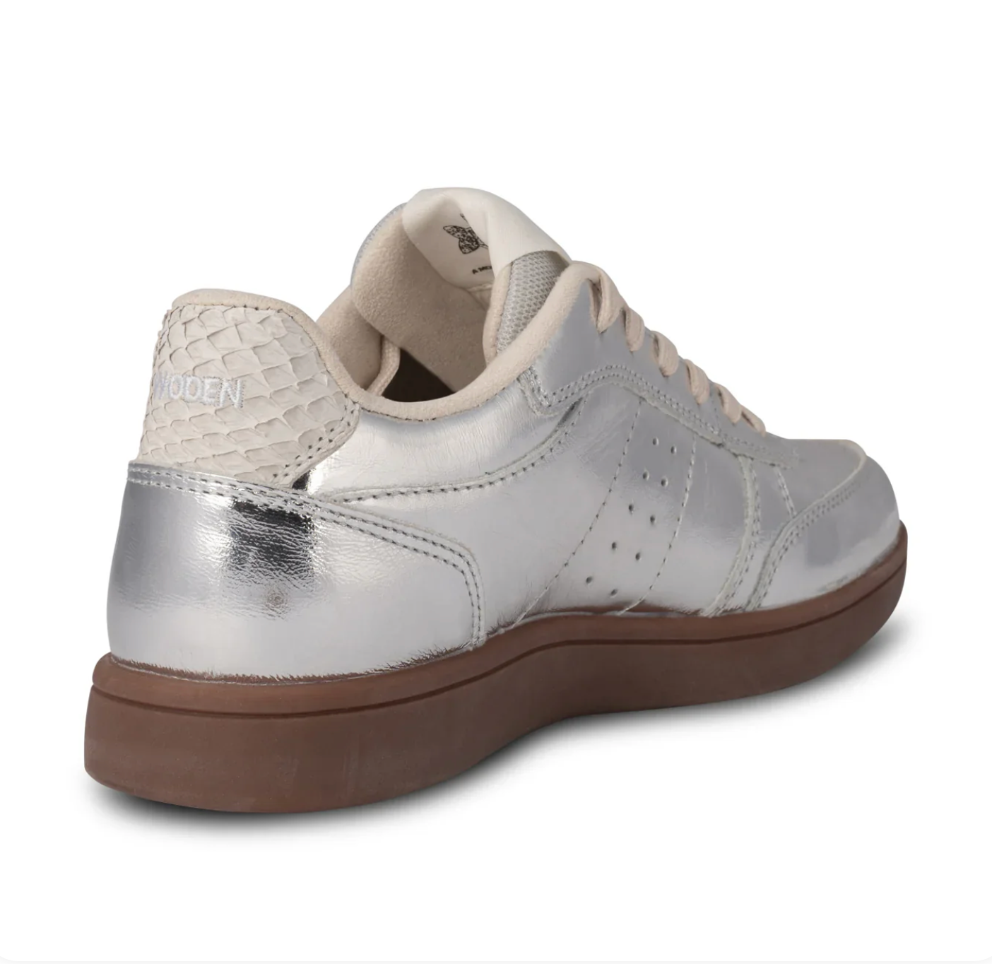 Ronja Leather Sneaker with Fish Leather Details