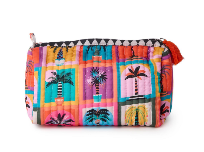 Two's Company Beldi Print Pouch