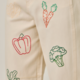 Mystree Veggie Embroidered Barrel Jeans