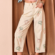Mystree Veggie Embroidered Barrel Jeans