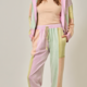 Mystree Color Blocked Track Pants