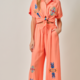 Mystree Embroidered Wide Leg Lounge Pants