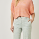 Mystree MELANGE RELAXED PULLOVER SWEATER