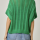 Mystree Short Sleeve Summer Dolman Sweater
