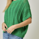 Mystree Short Sleeve Summer Dolman Sweater