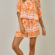 Mystree Botanical Tribal Printed Shorts